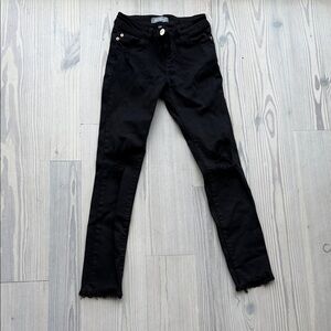 DL1961 Black Skinny Girls Jeans
